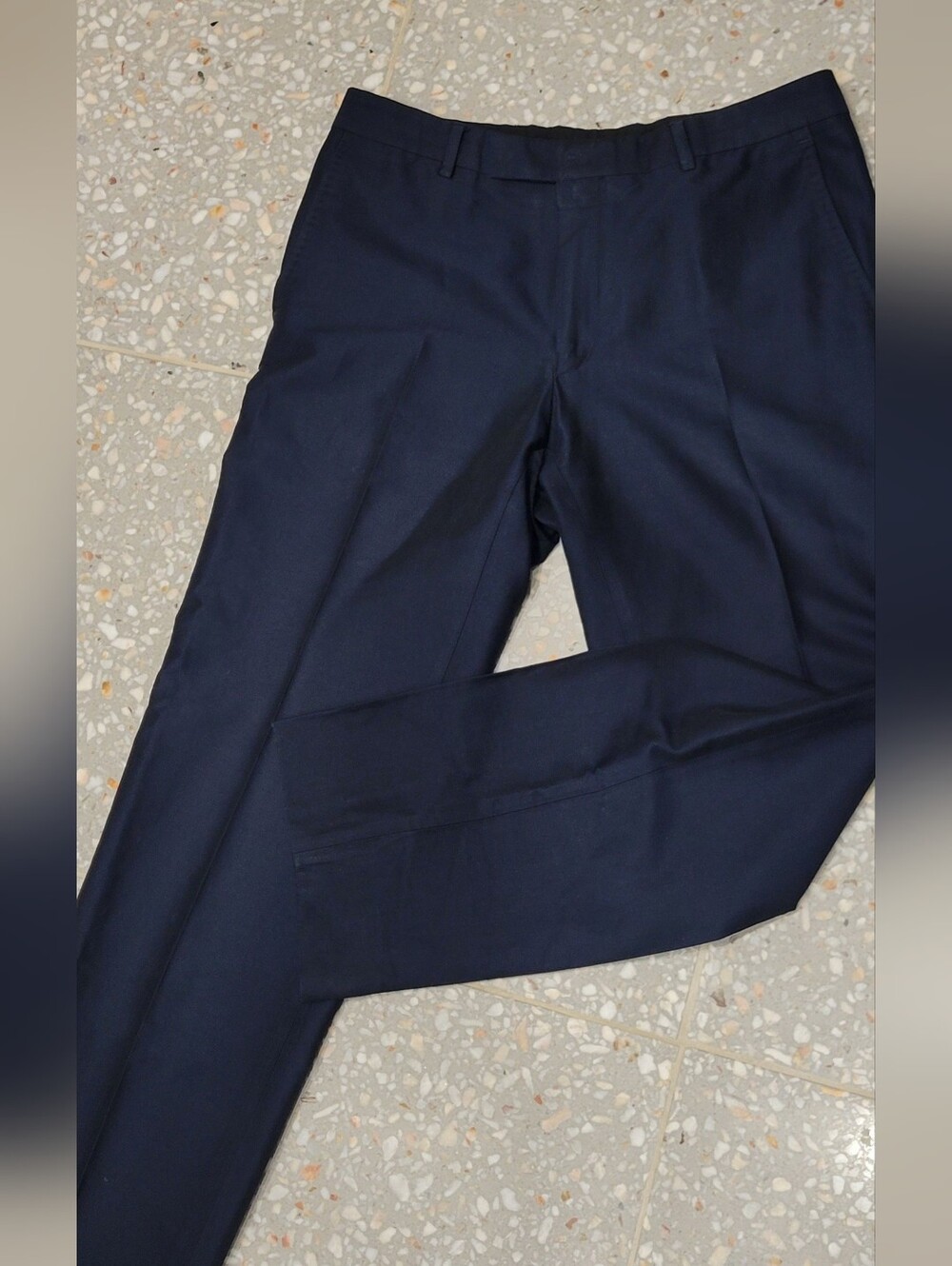 Dries Van Noten Women's Chinos Dark Navy - Retail $598